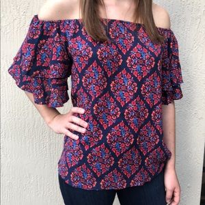 Off the shoulder blouse